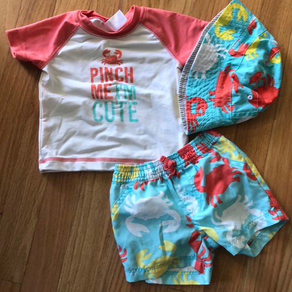Other - Adorable 3 piece swim set